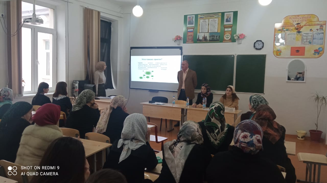 Профилактика гриппа и ОРВИ.